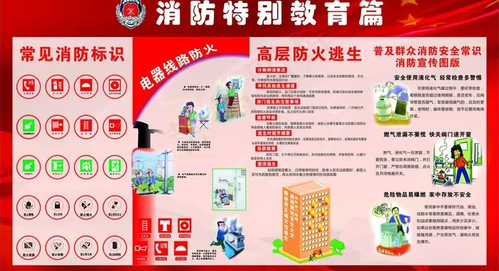 消防图图片(210X297)cdr矢量模版下载