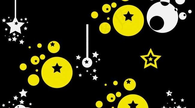 小星星装饰笔刷图片