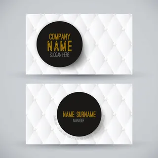 逼真木纹名片正反面