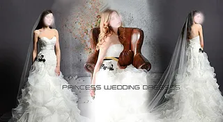 婚纱海报设计极简件风格设计图片