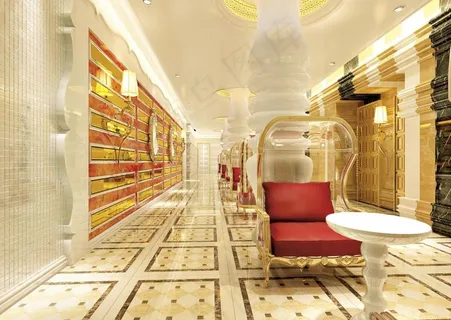 商业空间效果图图片