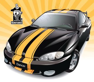 hundaitubiron跑车矢量...