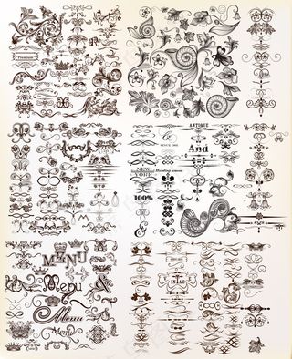 古典欧式花纹经典