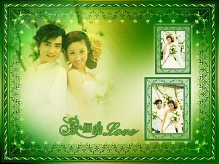 永恒的爱婚纱模板01