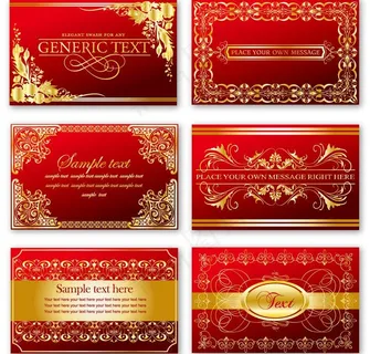 古典欧式花纹金色花纹花边框图片