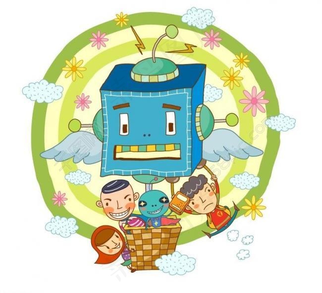 卡通儿童插画图片