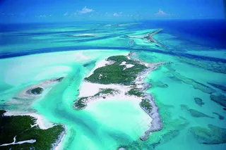 碧绿海滩海岸线图片