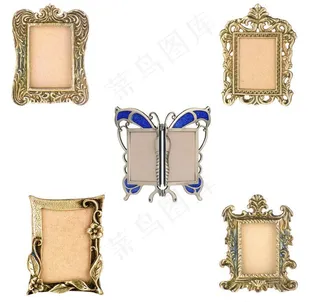 复古 花边 蝴蝶欧式相框图片