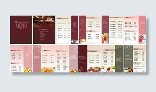 餐牌图片