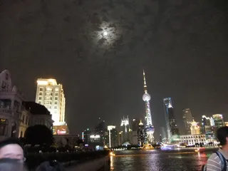月光下的上海滩图片