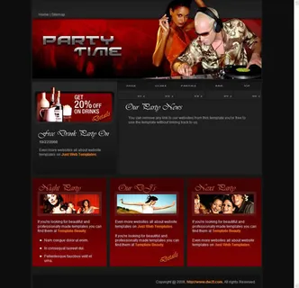 国外音乐创意网站模板 国外音乐创意网站模板