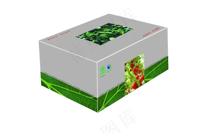 蔬菜包装(展开图)图片(8799X4394(DPI:300))psd模版下载