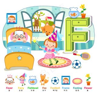 可爱的韩风卡通矢量素材36