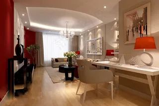 通亮高档客厅效果图