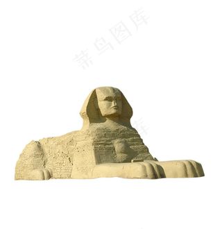 埃及狮身人面像免抠素材PSD分层
