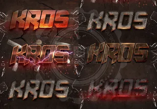 6款颓废质感的游戏字体样式