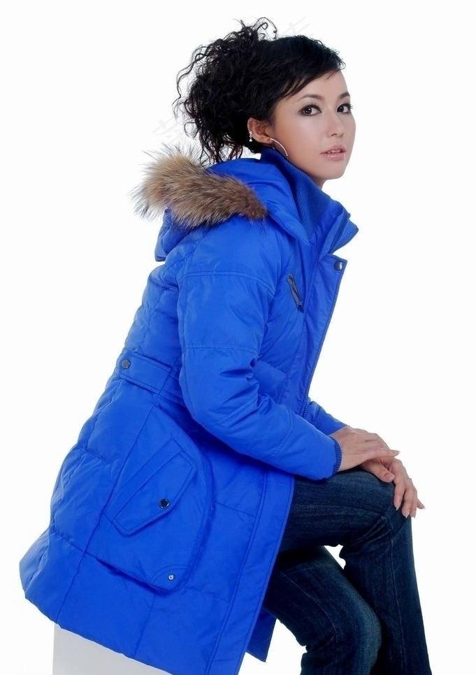 女士羽绒服图片