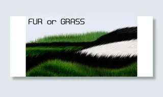 绘画效果的小草装饰笔刷