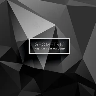 深黑色低聚背景