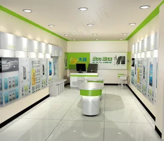 电信天翼室内设计图片