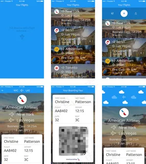 FlyBox工具包移动手机APP界面UI