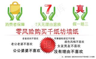 七天无理由退货