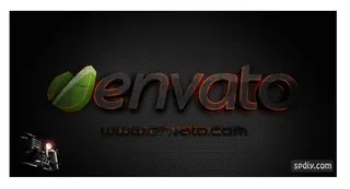 大气震撼的立体发光LOGO图标片头