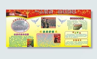 征兵板报图片