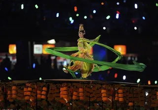 北京奥运会开幕式舞蹈表演图片