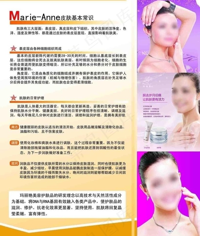 玛丽艳宣传广告图片psd模版下载