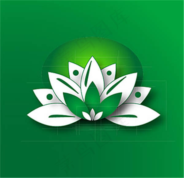 荷花矢量素材ai矢量模版下载
