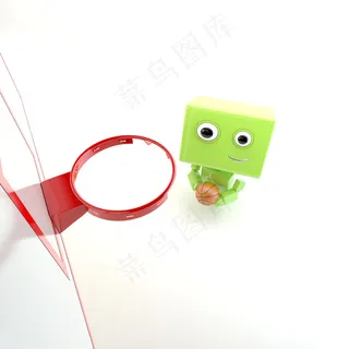 打篮球的机器人