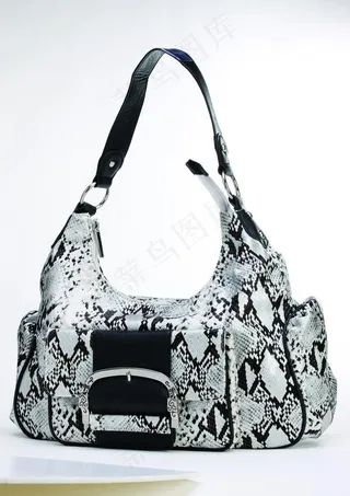 豹纹手袋 摄影 皮具图片