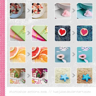 8种欧美调色动作