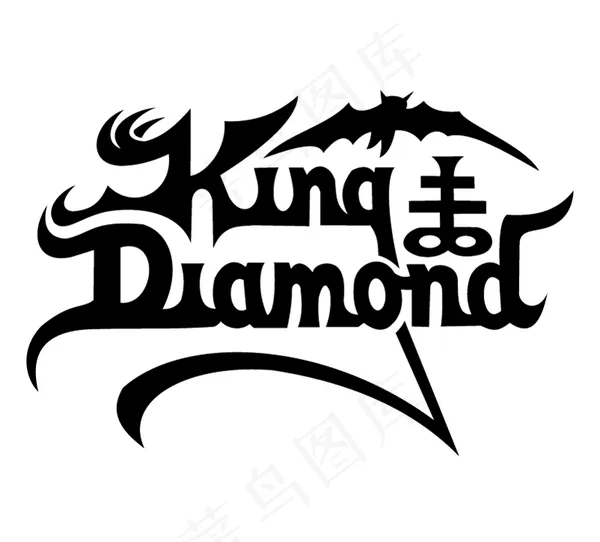 King_Diamond logo...ai矢量模版下载