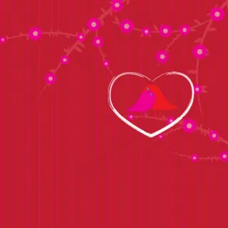 爱心情人节卡的封面设计元素背景