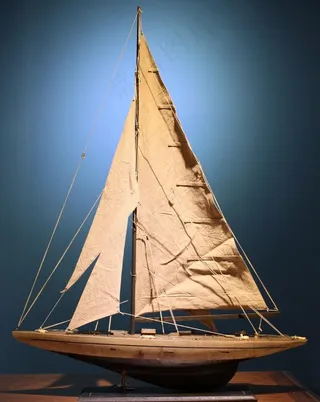 复古航海帆船模型工艺品图片