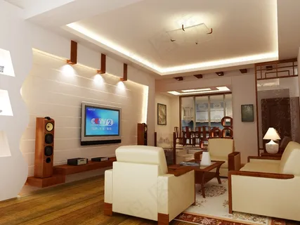 电视背景墙装修设计效果图 电视背景墙装修设计效果图