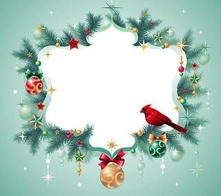 圣诞节装饰背景矢量二