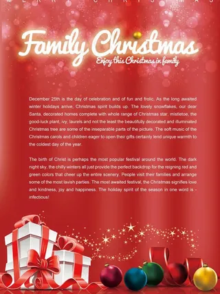 圣诞节宣传海报图片