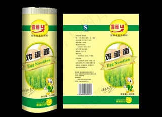 挂面包装图片