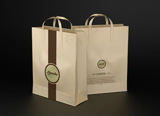 企业手提袋设计素材