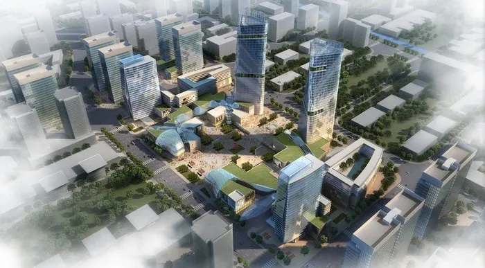 大型城市商业综合体图片
