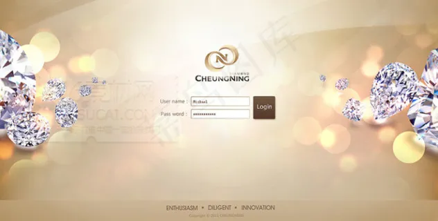绚丽网站登录界面 绚丽网站登录界面
