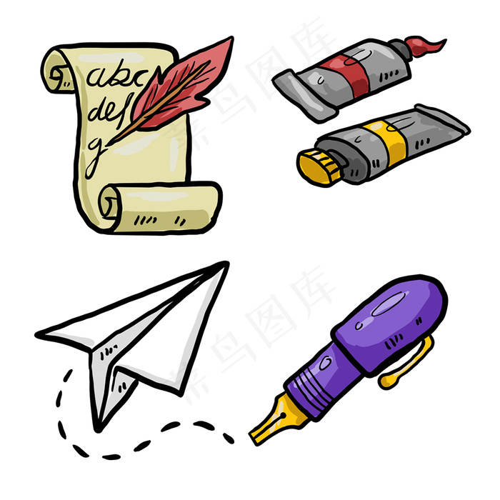 可爱精美手绘icon图标