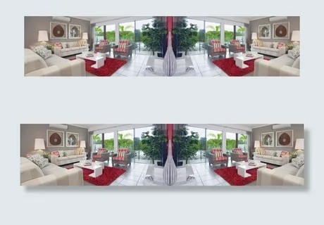 家居装修简约背景banner　