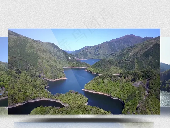 2K峰谷桥唯美水库桥梁景观春季徒步...