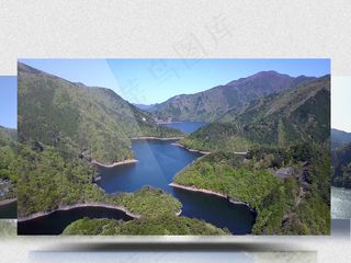 2K峰谷桥唯美水库桥梁景观春季徒步...