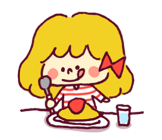 卡通女人表情人物设计海报素材