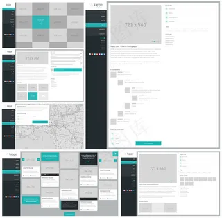 商务门户网站设计PSD分层（全套）